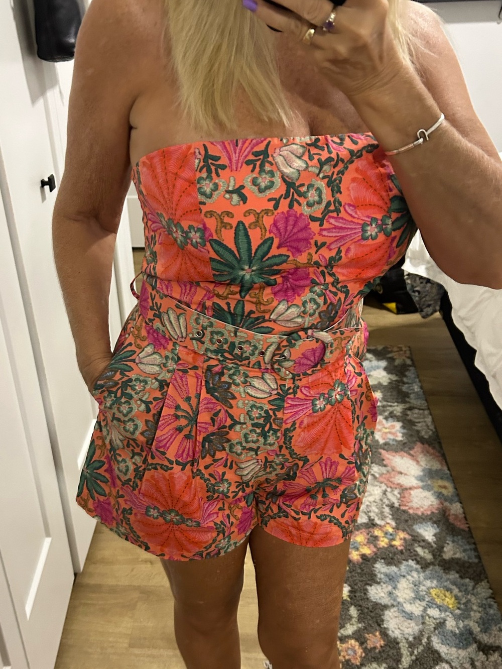 NWOT In Paradise Strapless Romper from the Pants Store. | Size Large